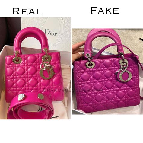 fake vs real lady dior|lady dior handbags real.